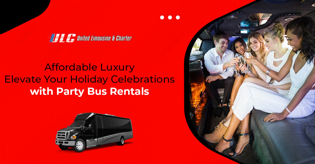 Holiday Celebrations with Party Bus Rentals